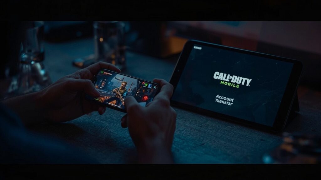 انتقال اکانت کالاف